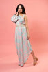 Alaya Fusion Dress With Waist Belt